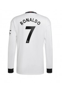 Manchester United Cristiano Ronaldo #7 Fotballdrakt Borte Klær 2022-23 Lange ermer